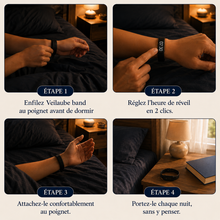 Veilaube Band — Le bracelet qui vide enfin sa chambre de son téléphone.